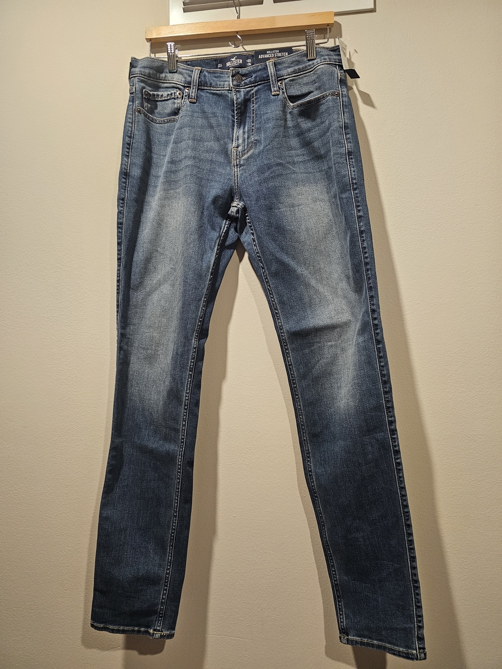 Hollister Men’s 33x34 Advanced Stretch Skinny Jeans
